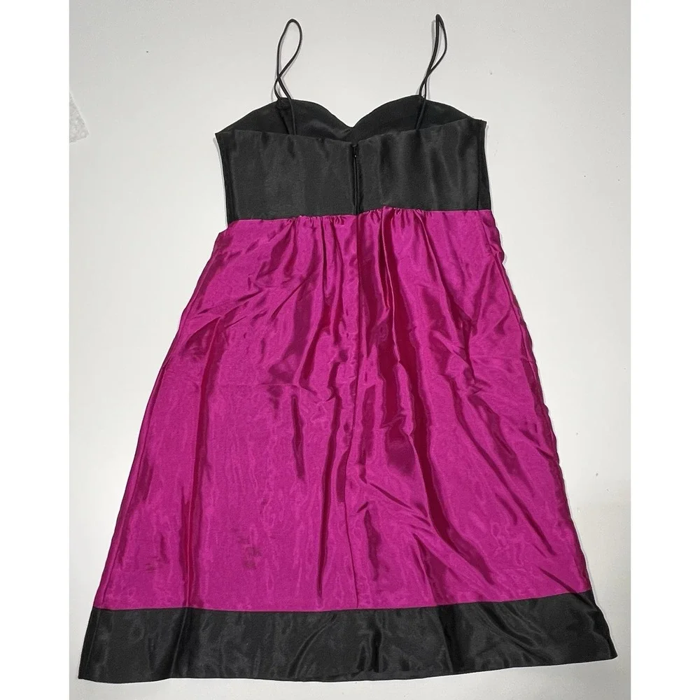 Jessica McClintock For Gunne Sax Pink And Black Teen Dress Size‎ 1 Read desc.